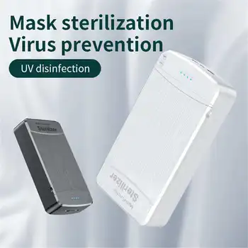 5V USB Portable Dual UV Light Sterilizer Box Jewelry Phones Cleaner Personal Sanitizer Disinfection Case for Home
5V USB Portable Dual UV Light Sterilizer Box Jewelry Phones Cleaner Personal Sanitizer Disinfection Case for Home