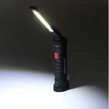 Black Rechargeable LED COB Camping Work Inspection Light Lamp Foldable Magnetic Hand Torch
Black Rechargeable LED COB Camping Work Inspection Light Lamp Foldable Magnetic Hand Torch