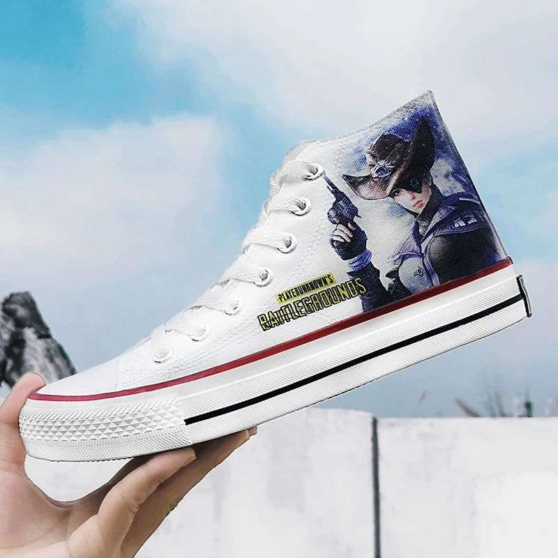 Spring White Canvas Shoes High Top Comfort Cartoon Print Casual Shoes New Arrivals Mens Vulcanize Shoes Unisex Zapatillas Hombre
Spring White Canvas Shoes High Top Comfort Cartoon Print Casual Shoes New Arrivals Mens Vulcanize Shoes Unisex Zapatillas Hombre