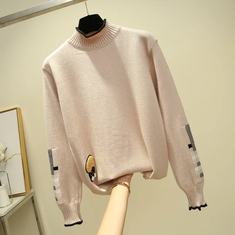 Cat Pattern Embroidery Sweater Women Winter 2019 Long Sleeve Sweater And Pullovers Women Casual Knitted Sweaters Female Top
Cat Pattern Embroidery Sweater Women Winter 2019 Long Sleeve Sweater And Pullovers Women Casual Knitted Sweaters Female Top