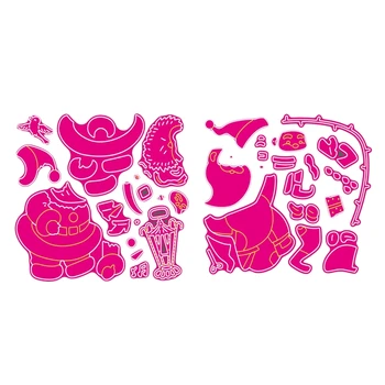 Christmas Santa Claus Metal Cutting Dies Stencil Scrapbooking DIY Album Stamp Paper Card Embossing Decor Craft 
Christmas Santa Claus Metal Cutting Dies Stencil Scrapbooking DIY Album Stamp Paper Card Embossing Decor Craft