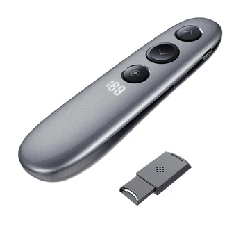 Arrival 2.4GHz Wireless Digital Presenter with Air Mouse Remote TF Card PPT Pointer Presenter for Computer for Meeting
Arrival 2.4GHz Wireless Digital Presenter with Air Mouse Remote TF Card PPT Pointer Presenter for Computer for Meeting