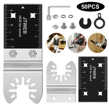 50 Pcs Multi-Function Saw Blade Oscillating Blade Carbide Teeth Saw Blades Accessories for Renovator Power Wood Cutting Tool
50 Pcs Multi-Function Saw Blade Oscillating Blade Carbide Teeth Saw Blades Accessories for Renovator Power Wood Cutting Tool