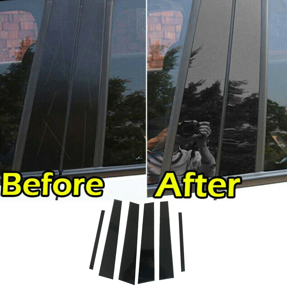 Car Auto Black Window Door Trim Pillar Posts Sticker For Honda Accord 2018-2019
Car Auto Black Window Door Trim Pillar Posts Sticker For Honda Accord 2018-2019
