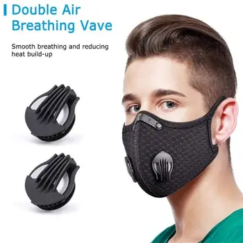 Reusable Dust Mask with Double Breathing rechangable Activated Carbon PM2.5 Filter -pollution Respirator
Reusable Dust Mask with Double Breathing rechangable Activated Carbon PM2.5 Filter -pollution Respirator