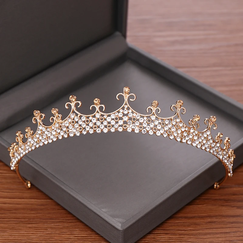 Princess Crown Diadem Wedding Hair Accessories Rhinestone Bride Crown Tiara Headband Hair Ornament Wedding Bridal Headpiece 
Princess Crown Diadem Wedding Hair Accessories Rhinestone Bride Crown Tiara Headband Hair Ornament Wedding Bridal Headpiece