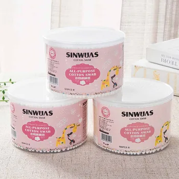 500PC Natural Cotton Swabs Double Head Wood Sticks Nose Ears Cleaning Cotton Buds Cotton For Beauty Makeup Nose Ears Cleaning
500PC Natural Cotton Swabs Double Head Wood Sticks Nose Ears Cleaning Cotton Buds Cotton For Beauty Makeup Nose Ears Cleaning