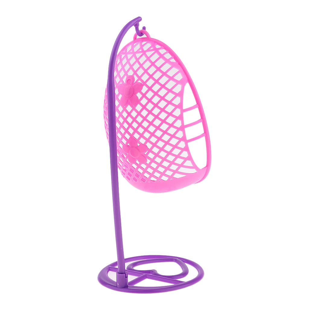 Doll House Funiture Home Item Hanging Swing Chair Nest Bed for Doll Kids Birtday Gifts Toys Doll House Funiture Home Item Hanging Swing Chair Nest Bed for Doll Kids Birtday Gifts Toys