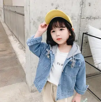 2020 new arrival baby girls boys hooded denim coat full sleeve spring fashion kids girls jackets 1-6t
2020 new arrival baby girls boys hooded denim coat full sleeve spring fashion kids girls jackets 1-6t