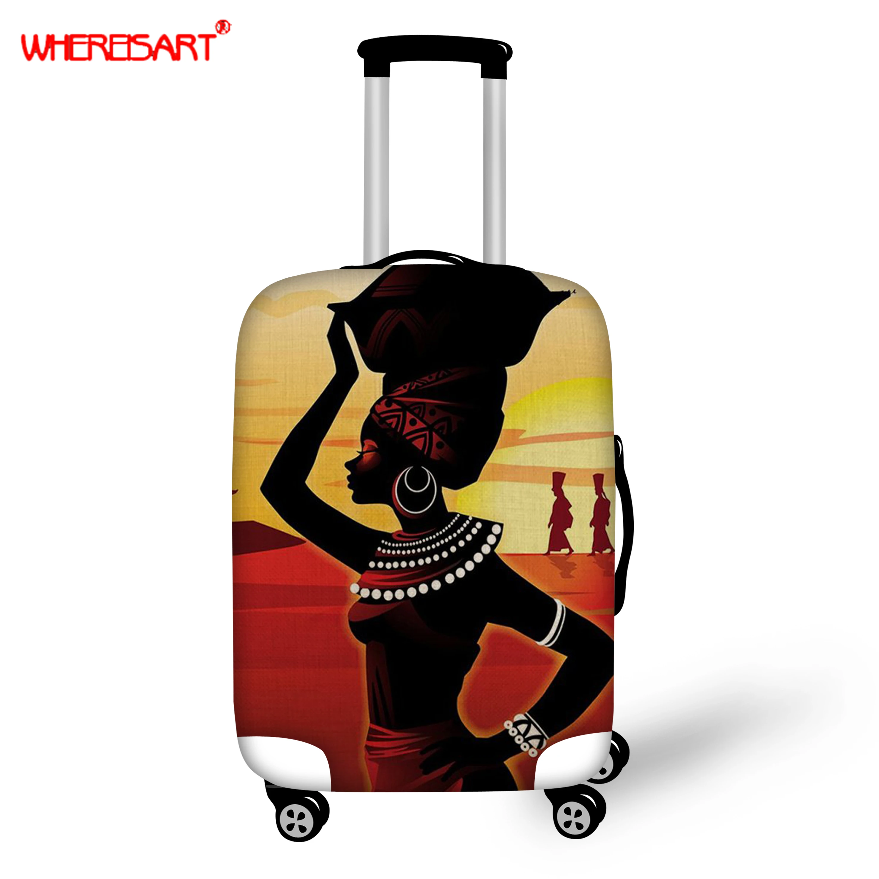 WHEREISART Thicker Travel Luggage Suitcase Protective Cover for Trunk Case to 18''-30'' Suitcase Cover African Elastic Perfectly
WHEREISART Thicker Travel Luggage Suitcase Protective Cover for Trunk Case to 18''-30'' Suitcase Cover African Elastic Perfectly