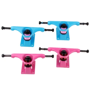 2 Pair Replacement Aluminum Alloy 5 Inch Skateboard Longboard Trucks
2 Pair Replacement Aluminum Alloy 5 Inch Skateboard Longboard Trucks