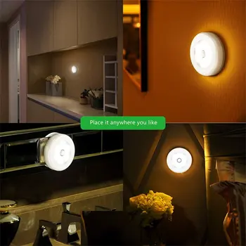 3pcs Motion Sensor 6 LED Night Light for Kids Stick-Anywhere Wall Light for Halloween Hallway Closet Stairs Bathroom Lights
3pcs Motion Sensor 6 LED Night Light for Kids Stick-Anywhere Wall Light for Halloween Hallway Closet Stairs Bathroom Lights