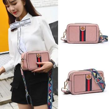 Crossbody Bags for Women Korean Camera Bag Small Color Bandwidth Shoulder Strap Bag Trendy Oil Leather Female Bag BA031
Crossbody Bags for Women Korean Camera Bag Small Color Bandwidth Shoulder Strap Bag Trendy Oil Leather Female Bag BA031