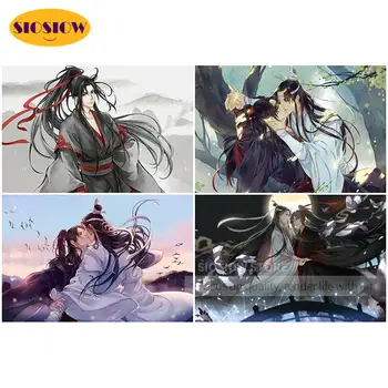 5D Diamond Painting Modaozushi Cartoon BL Poster Mosaic Embroidery Boy's Love Full Square Cross Stitch Decor Room Gifts For Girl
5D Diamond Painting Modaozushi Cartoon BL Poster Mosaic Embroidery Boy's Love Full Square Cross Stitch Decor Room Gifts For Girl