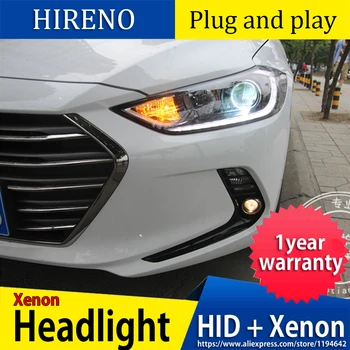 high quality Car Styling Head Lamp case for Hyundai Elantra 2016 LED Headlight DRL Daytime Running Light Bi-Xenon HID
high quality Car Styling Head Lamp case for Hyundai Elantra 2016 LED Headlight DRL Daytime Running Light Bi-Xenon HID