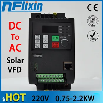 1.5KW 220V VFD Frequency Inverter solar DC220-380V Input to Triphase Output Motor Speed Control Frequency Drive Converter
1.5KW 220V VFD Frequency Inverter solar DC220-380V Input to Triphase Output Motor Speed Control Frequency Drive Converter