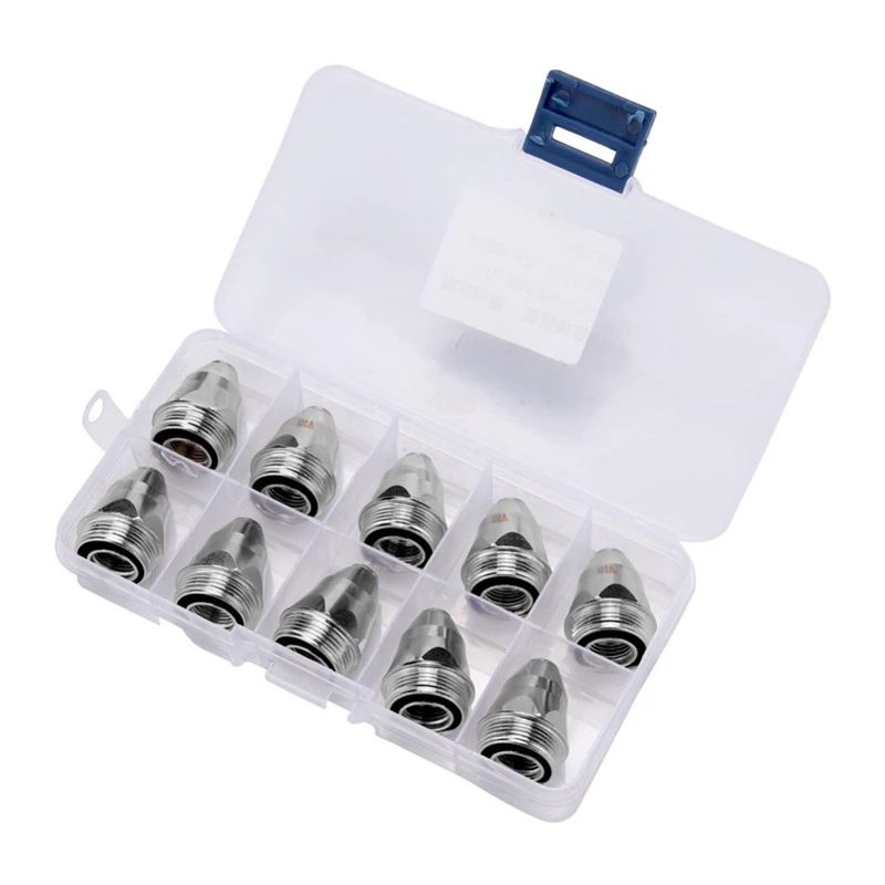 20Pcs P80 Plasma Cutter Torch Electrode Nozzle Combination Set for Air Plasma Metal Cutting
20Pcs P80 Plasma Cutter Torch Electrode Nozzle Combination Set for Air Plasma Metal Cutting