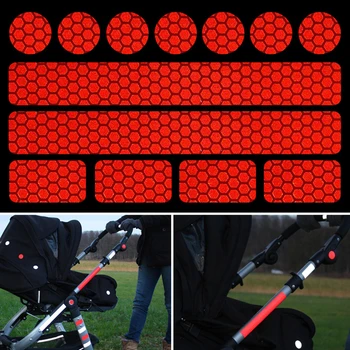 Reflective Sticker for Car Pushchairs Bicycle Helmets Bike Motorcycle Self-adhesive Safety Reflective Sticker
Reflective Sticker for Car Pushchairs Bicycle Helmets Bike Motorcycle Self-adhesive Safety Reflective Sticker