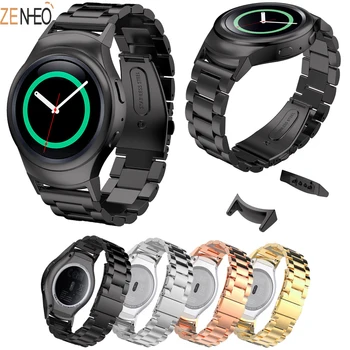 Stainless Steel Watch band with Connector Adaptor for Samsung Gear S2 RM-720 Soprt Strap for Samsung Gear S2 SM-R720 Band 
Stainless Steel Watch band with Connector Adaptor for Samsung Gear S2 RM-720 Soprt Strap for Samsung Gear S2 SM-R720 Band