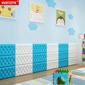 Rectangular pattern kids room decoration self-adhesive wall surrounding bed soft pack tatami anti-collision 3d wall stickers
Rectangular pattern kids room decoration self-adhesive wall surrounding bed soft pack tatami anti-collision 3d wall stickers