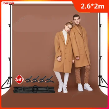 Photography photo background bracket 2.6 * 2 meter telescopic background frame telescopic studio equipment CD50 T03 
Photography photo background bracket 2.6 * 2 meter telescopic background frame telescopic studio equipment CD50 T03