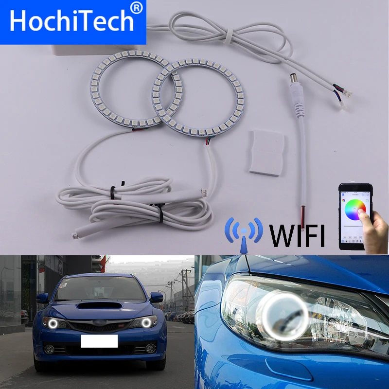 Wifi Wireless RGB Multi-Color LED Angel Eye Halo Rings Day Light DRL for Subaru Impreza WRX STI 2007 2008 2009 2010 2011
Wifi Wireless RGB Multi-Color LED Angel Eye Halo Rings Day Light DRL for Subaru Impreza WRX STI 2007 2008 2009 2010 2011