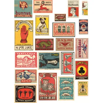 2 PCS Vintage Match Label Uncut Diary Planner Aesthetic Sticker Stationery Bullet Journal Stickers Scrapbooking School Supplies
2 PCS Vintage Match Label Uncut Diary Planner Aesthetic Sticker Stationery Bullet Journal Stickers Scrapbooking School Supplies