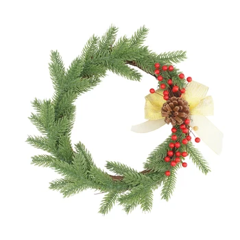 30cm40cm50cm Christmas Wreath Loose Leaf Pine Cone Garland Front Door Wall Window Closet Decoration for Home
30cm40cm50cm Christmas Wreath Loose Leaf Pine Cone Garland Front Door Wall Window Closet Decoration for Home