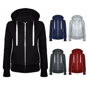 Lady Sports Long Sleeve Hooded Sweatshirt Casual Zipper Brushed Hoodie Coat Top
Lady Sports Long Sleeve Hooded Sweatshirt Casual Zipper Brushed Hoodie Coat Top