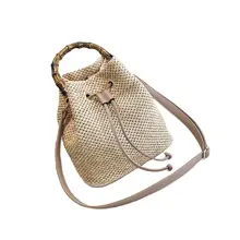 Drawstring Women Bucket Bag woven summer bags Shoulder Bags Shopping tote Beach Handbag Straw Handbags Travel Bag crossbody
Drawstring Women Bucket Bag woven summer bags Shoulder Bags Shopping tote Beach Handbag Straw Handbags Travel Bag crossbody