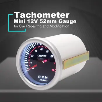 CNSPEED 52mm Electrical Car Engine Speed Pointer Tachometer Tacho Gauge Meter Tester 0~8000 RPM Counter for 4/6/8 Cylinder
CNSPEED 52mm Electrical Car Engine Speed Pointer Tachometer Tacho Gauge Meter Tester 0~8000 RPM Counter for 4/6/8 Cylinder