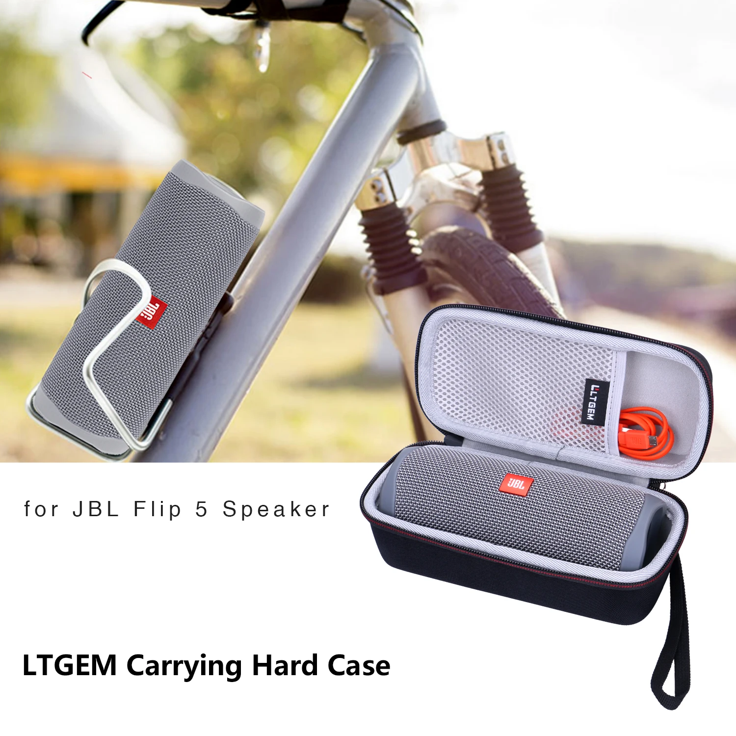 Speaker Case for JBL Flip 5 Speaker Waterproof EVA Hard Storage Bag(case only!!) Speaker Case for JBL Flip 5 Speaker Waterproof EVA Hard Storage Bag(case only!!)