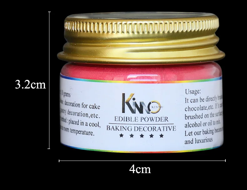 Съедобная пудра для тела 