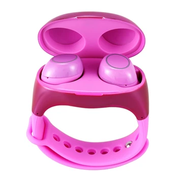 Watch-Type Wireless Binaural Bluetooth Headset, Outdoor Portable Wireless Sports Headset Watch, Bluetooth 5.0 Earbud Stereo, Bui
Watch-Type Wireless Binaural Bluetooth Headset, Outdoor Portable Wireless Sports Headset Watch, Bluetooth 5.0 Earbud Stereo, Bui