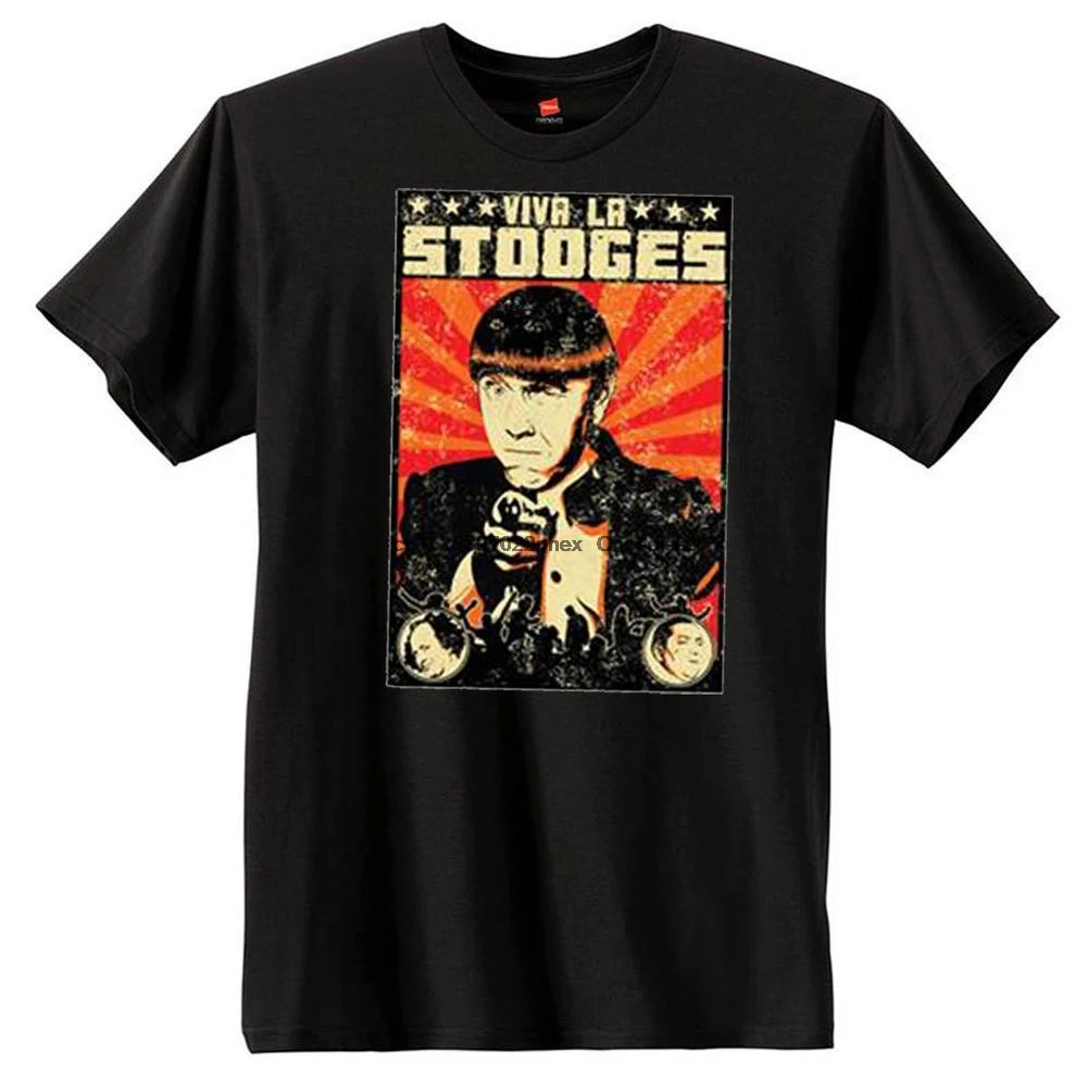 3 stooges Viva La Stooges футболка американские пользовательские чернила | Мужская одежда