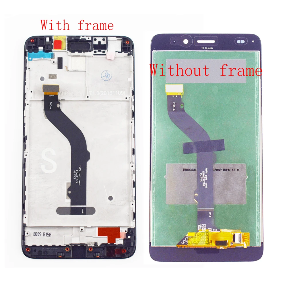 For Huawei Honor 5C 7 Lite GT3 LCD Display Panel Monitor Module + Touch Screen Digitizer Sensor Assembly + Frame
For Huawei Honor 5C 7 Lite GT3 LCD Display Panel Monitor Module + Touch Screen Digitizer Sensor Assembly + Frame