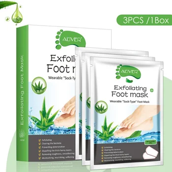 Blind Ship Natural Foot Mask Exfoliating Renewal Pedicure Remove Dead Skin Heel Socks Peeling Foot Masks 
Blind Ship Natural Foot Mask Exfoliating Renewal Pedicure Remove Dead Skin Heel Socks Peeling Foot Masks