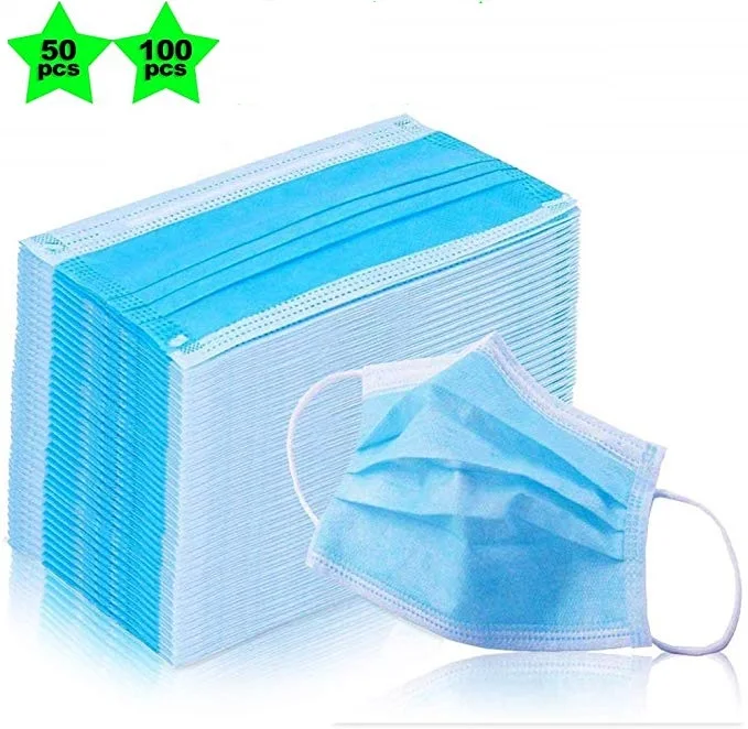 100pcs Protection Unisex masque Disposable Non-Woven Masks Three-layer Filter Anti-dust Mouth mouth face Mask
100pcs Protection Unisex masque Disposable Non-Woven Masks Three-layer Filter Anti-dust Mouth mouth face Mask