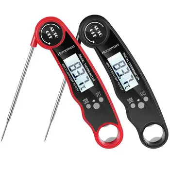 2pcs Digital Meat Thermometer Waterproof Instant Read Meat Thermometer Digital Cooking Thermometer for Kitchen Grilling and BBQ
2pcs Digital Meat Thermometer Waterproof Instant Read Meat Thermometer Digital Cooking Thermometer for Kitchen Grilling and BBQ