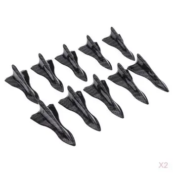 Air Vortex Generator Diffuser Shark Fin 20pcs Set Kit Spoiler Roof Wing Carbon Fiber Pattern (Carbon)
Air Vortex Generator Diffuser Shark Fin 20pcs Set Kit Spoiler Roof Wing Carbon Fiber Pattern (Carbon)