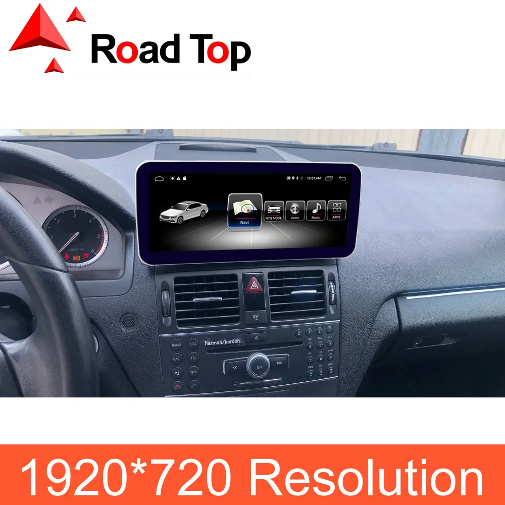 1920*720 Resolution Android Screen for Mercedes Benz C W204 2008-2010, with GPS Navigation Radio Stereo Bluetooth Multimedia
1920*720 Resolution Android Screen for Mercedes Benz C W204 2008-2010, with GPS Navigation Radio Stereo Bluetooth Multimedia