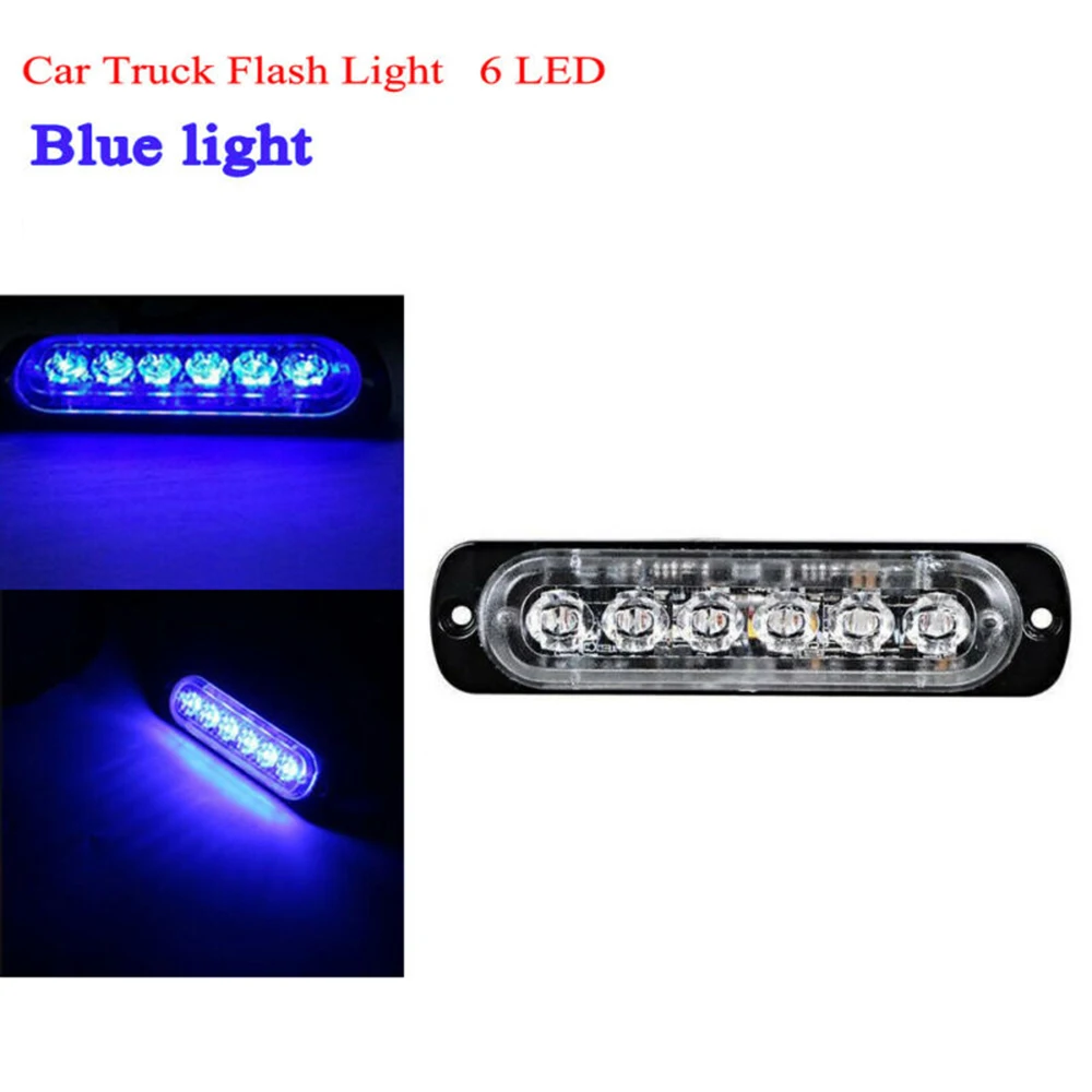 Protection Pad 6-LED Blue Car Truck Lamp Emergency Beacon Warning Hazard Flash Strobe Light Bar for car DC 12V-24V
Protection Pad 6-LED Blue Car Truck Lamp Emergency Beacon Warning Hazard Flash Strobe Light Bar for car DC 12V-24V