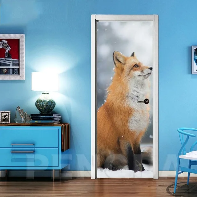 3d-Door-Sticker-Home-Decoration-Animal-Fox-Self-Adhesive-Renew-Canvas-Print-Wall-Art-PVC-Waterproof.jpg_640x640 (5)