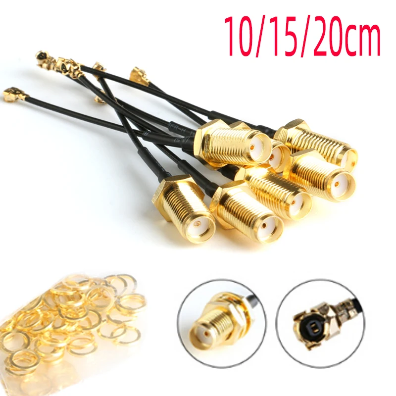 5/2pcs SMA Connector Cable Plug Female to uFL/u.FL/IPX/IPEX RF Coax Adapter Assembly RG178 Pigtail Cable 1.13mm
5/2pcs SMA Connector Cable Plug Female to uFL/u.FL/IPX/IPEX RF Coax Adapter Assembly RG178 Pigtail Cable 1.13mm