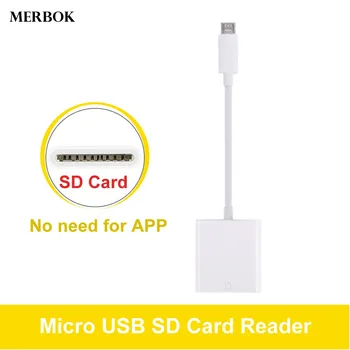Needn't APP Micro USB to SD Card Reader Digital Camera Compatible Data Cable Adapter For Android Micro-USB OTG Outdoor Shooting
Needn't APP Micro USB to SD Card Reader Digital Camera Compatible Data Cable Adapter For Android Micro-USB OTG Outdoor Shooting