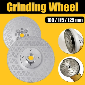 Granite Stone Sharp Saw Blade Disc Shaped Edge Polishing Double Sided Cutting Electroplating Grinding Wheel Vacuum Brazed 
Granite Stone Sharp Saw Blade Disc Shaped Edge Polishing Double Sided Cutting Electroplating Grinding Wheel Vacuum Brazed