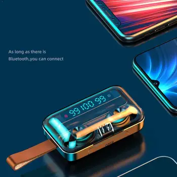 Lutiore F9-10 3led 4000mAh Power Bank bluetooth 5.0 TWS Earbuds Sport Waterproof Digital Stereo Earphones Display Wireless M5K3
Lutiore F9-10 3led 4000mAh Power Bank bluetooth 5.0 TWS Earbuds Sport Waterproof Digital Stereo Earphones Display Wireless M5K3