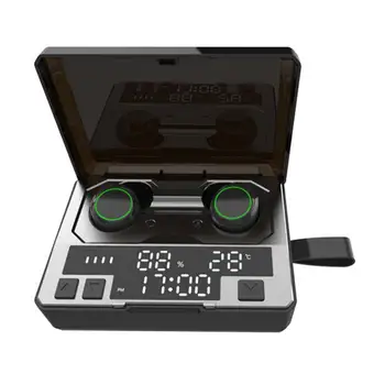 New C6 TWS Bluetooth Earphone Touch Control Earbud With LED Power Display 6800mAh Charge Box Wireless 3D Stereo Sports Headset
New C6 TWS Bluetooth Earphone Touch Control Earbud With LED Power Display 6800mAh Charge Box Wireless 3D Stereo Sports Headset