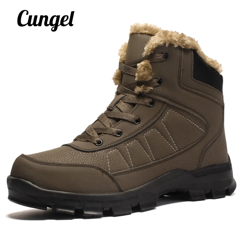 Snow Boots Winter Fur Supper Warm Snow Boots For Men Adult Male Shoes Non Slip Rubber Casual Work Safety Casual Ankle Boots
Snow Boots Winter Fur Supper Warm Snow Boots For Men Adult Male Shoes Non Slip Rubber Casual Work Safety Casual Ankle Boots