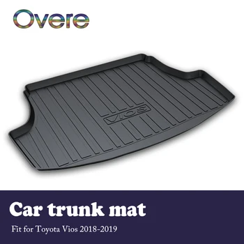 Overe 1Set Car Cargo rear trunk mat For Toyota Vios 2018 2019 Boot Liner Tray Waterproof carprt Anti-slip mat Car accessories
Overe 1Set Car Cargo rear trunk mat For Toyota Vios 2018 2019 Boot Liner Tray Waterproof carprt Anti-slip mat Car accessories